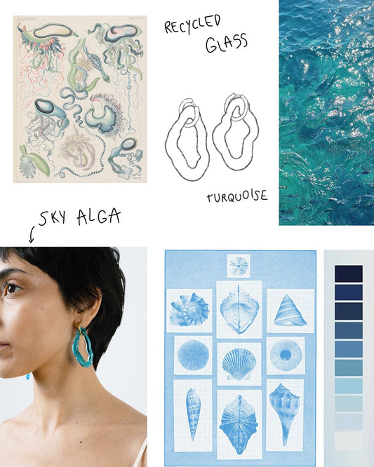 BEHIND ZOSTERA EARRINGS